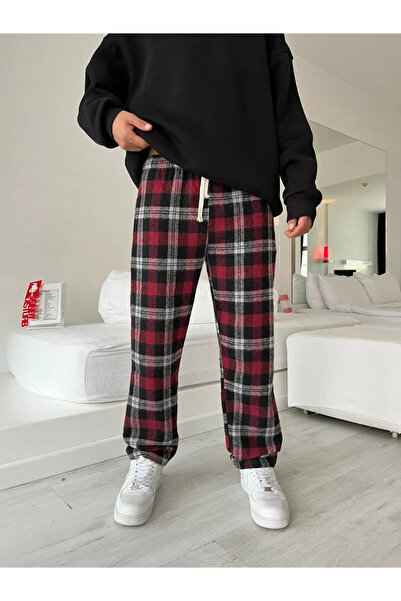 ellevana Plaid Comfortable Sweatpants handelaxesof02