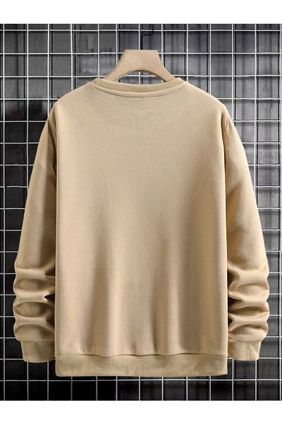 Revasser Unisex Γυναικεία/Ανδρικά χέρια Πολύχρωμο βαμβακερό φούτερ με λαιμόκοψη