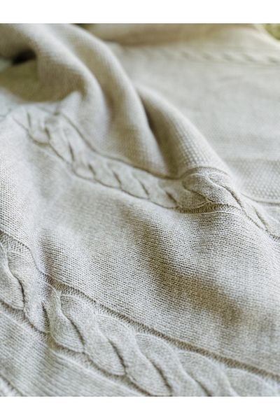 kubbe knitwear welsoft baby blanket with plush detail