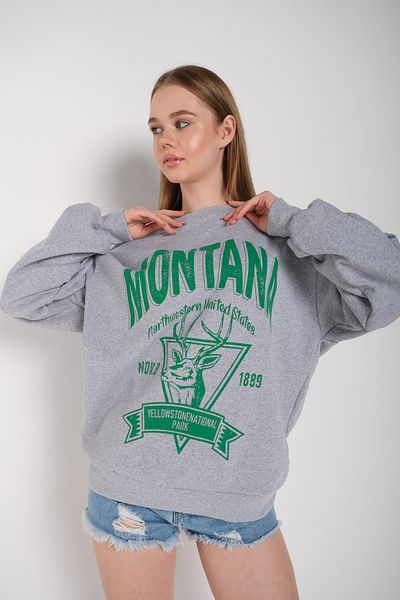 Know Montana hosszú ujjú pulóver