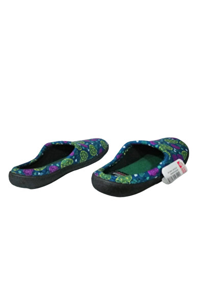 GEZER Жіночі домашні капці з візерунком зеленого серця