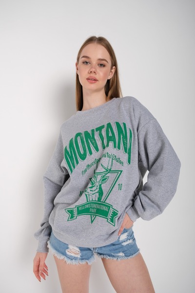 Know Montana hosszú ujjú pulóver