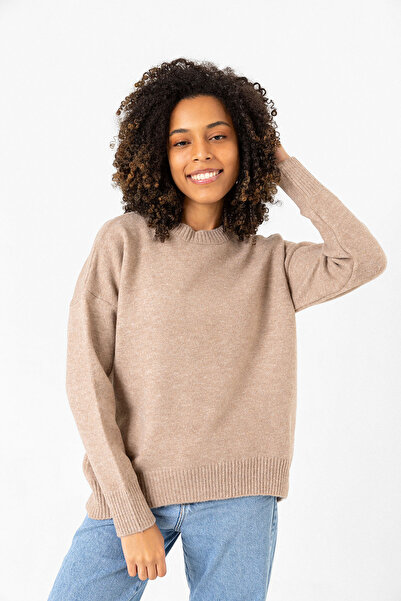 Benedetto Γυναικείο πλεκτό πουλόβερ σε κανονικό μεγάλο μέγεθος