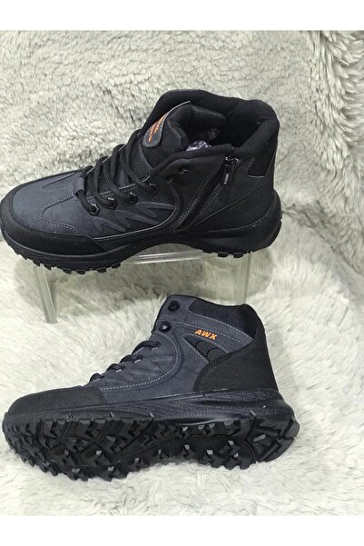 Aysun Ayakkabı koyu lacivert dış metaryal cild iç metaryal polar suya ve soğuk havaya dayanıklı bot