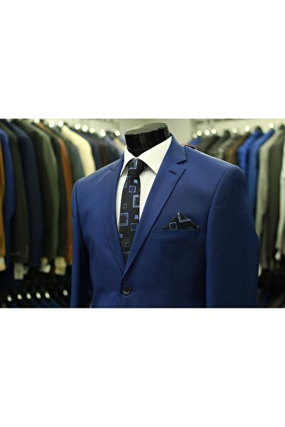 ENRICO MASAROTTI MEN'S SLIMFIT SUIT DRESS