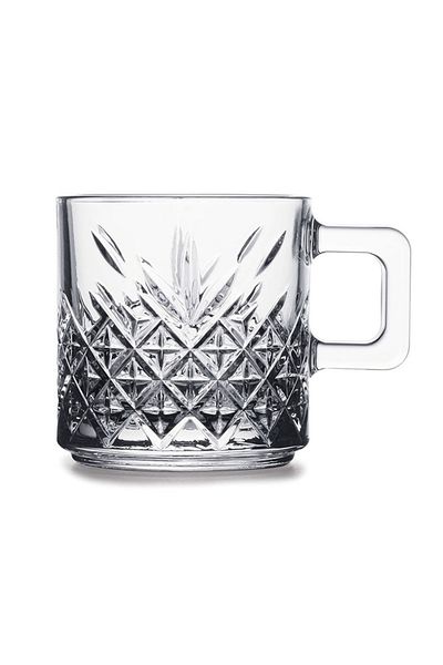 Paşabahçe Timeless 6 Piece Glass Mug 195cc