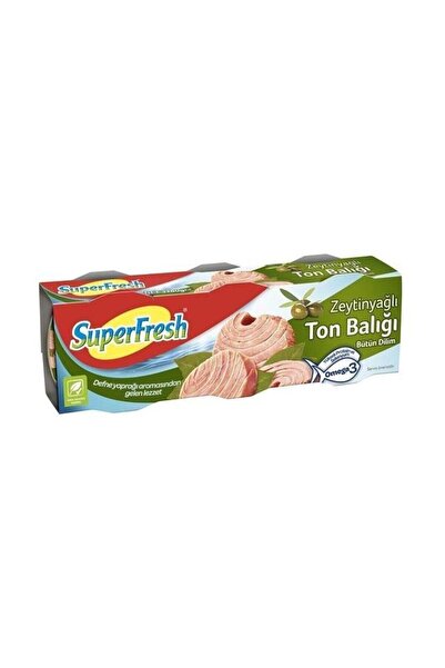 SuperFresh Ton Zeytinyağlı 3X75 gr