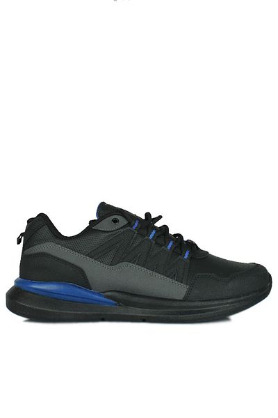 Fitbas 392139   042 Pantofi sport negri pentru bărbați de mărime mare