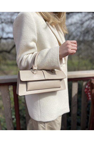 Tina حقيبة المدينة المغطاة باللون المنك