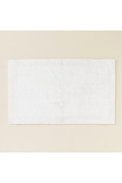 Chakra Tabias Banyo Paspası 70x130 cm Beyaz