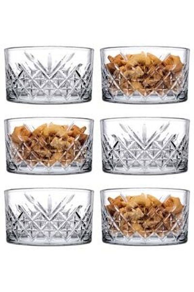 Paşabahçe Timeless Series Snack Bowl Food Bowl Breakfast Bowl 6 Pieces Volume: 225cc -530040