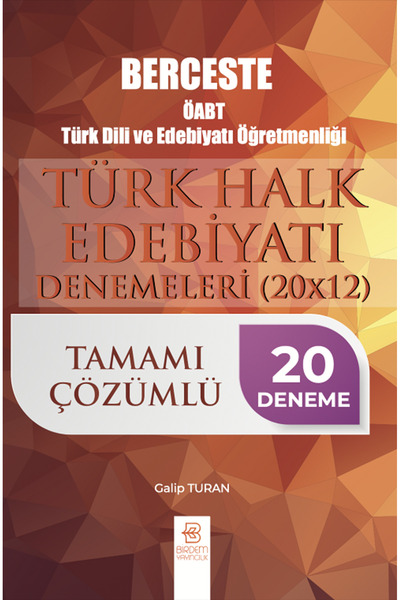Birdem Yayıncılık Birdem Öabt Türk Dili Ve Edebiyatı Öğretmenliği Türk Halk E...