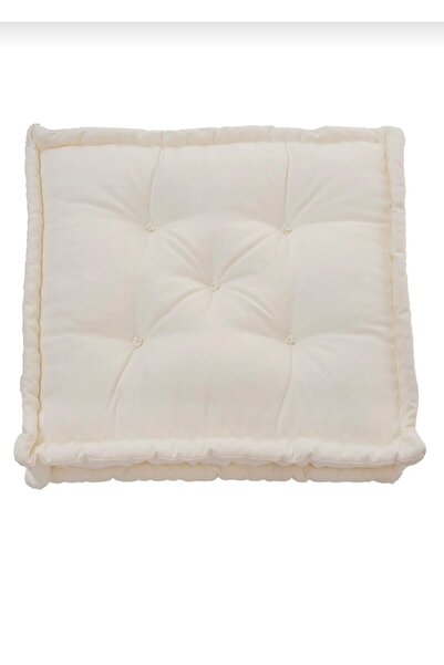 Dnzcollection Fransız Yer Minder 60×60 Krem