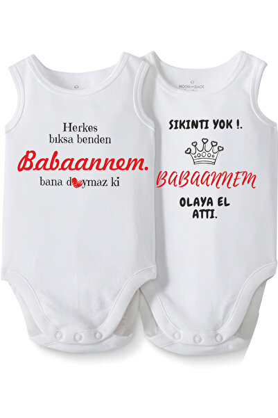 CACTUS COLLECTION BABAANNE YAZILI Bebek Body Zıbın
