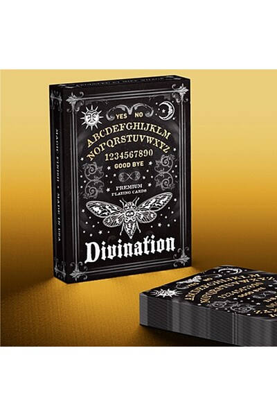 OyuncaklarÜlkesi Legends Playing Cards Divination Black Premium Game Card Collectible Playing Cards Deck