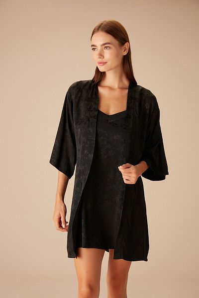 SUWEN Diamond Dressing Gown