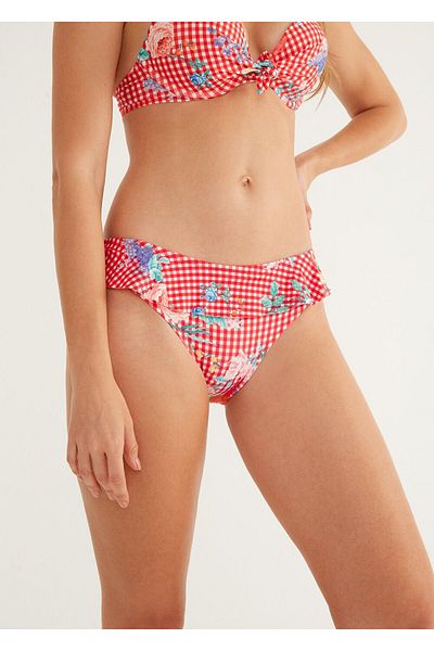 SUWEN Ruffle Bikini Bottom