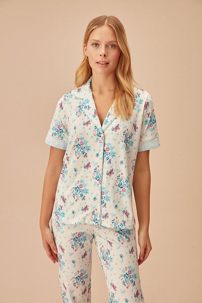 SUWEN Set pijama masculin Florence