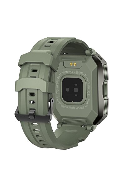 SmartMi Akıllı Saat Rugged Ultra Dayanıklı Tank Yeşil (Uyumlu)