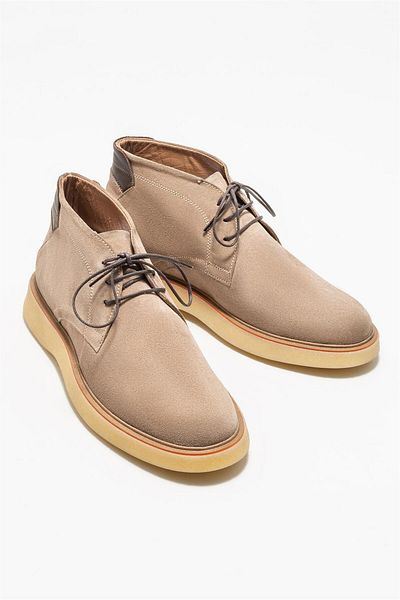 Elle Shoes Ανδρικές casual μπότες Mink Leather