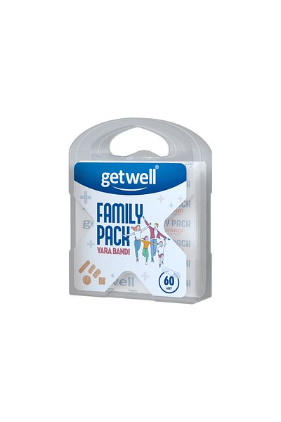 Getwell Band-Aid Family Pack 60 pcs
