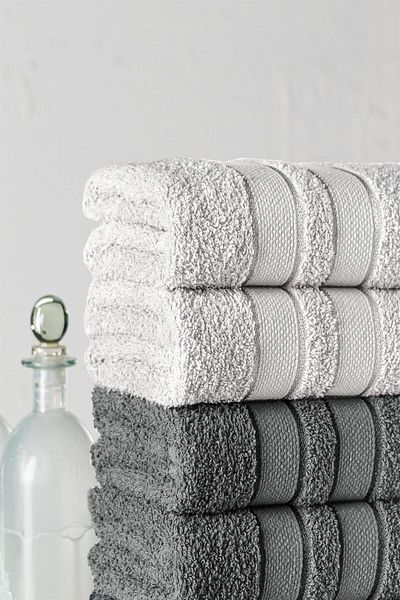 Mürdüm Home Σετ Πετσέτες Lia 6 τεμαχίων 50x85