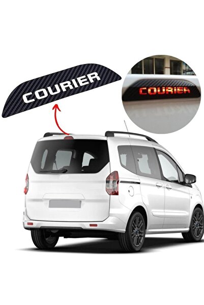 Carmind Courier Karbon Arka Fren Stop Lambası Sticker