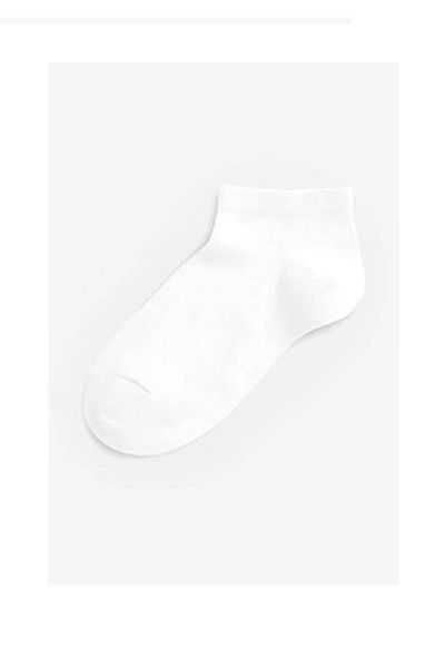 RNNKS SOCKS Икономичен пакет от 5 бели чорапи с обувки - и 5 чифта стилни чорапи с обувки