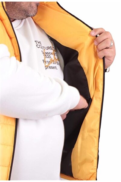 Starbattal Large Size Jessica Water Repellent Vest 22810 YELLOW