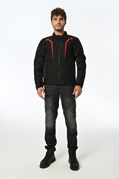 LS2 Sepang Black Gray Red Motorcu Montu