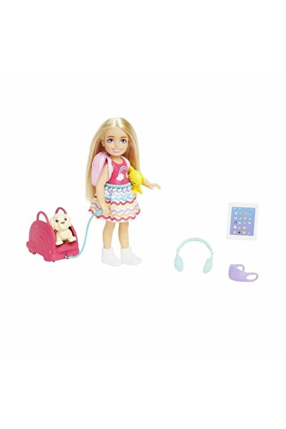 mattel Chelsea Seyahatte Bebek ve Aksesuarları HJY17
