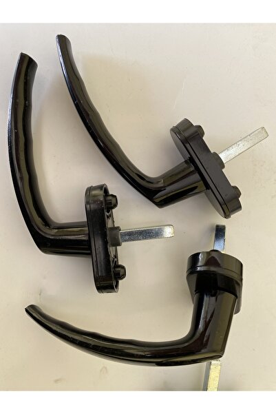 PVC مقبض نافذة بيمابين أسود