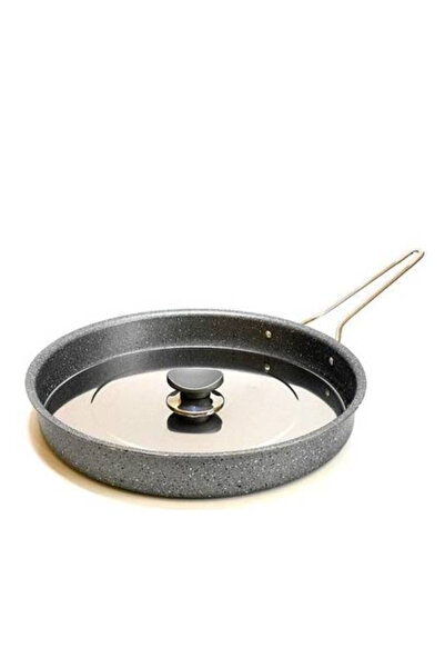 OMS 3222-skhv Granit Metal Kulplu Hamsi Tavası 32 Cm