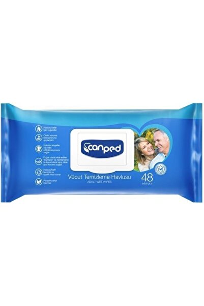 Canped Vücut Temizleme Mendili 48 Li