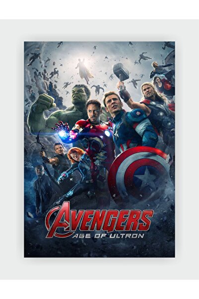 fırsatlar diyarı Avengers: Age of Ultron Film Duvar Posteri - Kalın Kağıt - Ç...