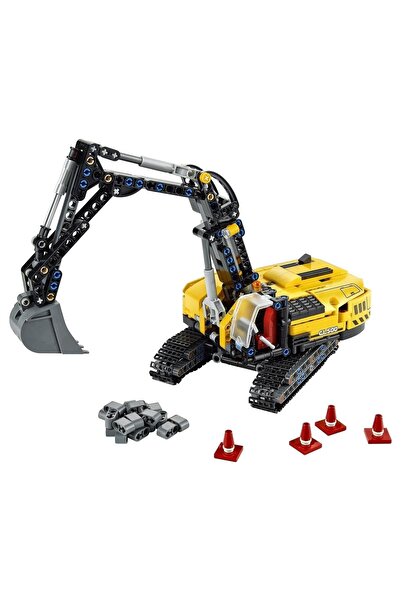 LEGO تكنيك حفارة الشحن الثقيل 42121؛ مجموعة بناء نموذج 2 في 1 (569 قطعة)