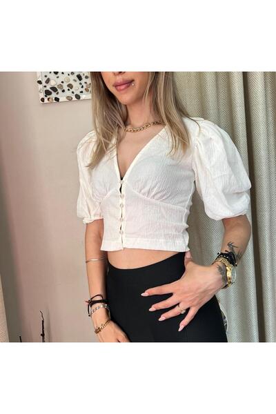 İBABUTİK ΓΥΝΑΙΚΕΙΑ ΜΠΛΟΥΖΑ ΜΕ ΚΟΥΜΠΙΑ