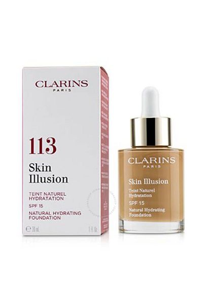 Clarins Skin Illusion Foundation Spf15 113 Chestnut