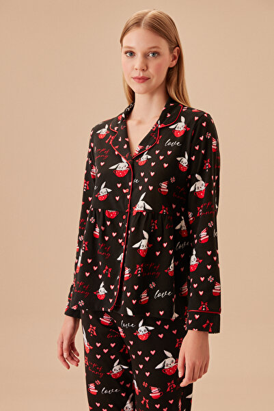 SUWEN Set de pijamale Bunny Masculin