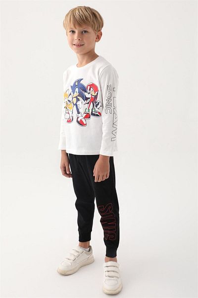 ROLY POLY Sonic Boy's Pajama Set Cream L1683-3