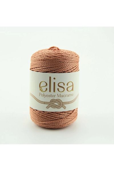 Yumuşakkeçe Σχοινί μακραμέ πολυεστέρα Elisa 3 mm Συσκευασία 6 τεμαχίων
