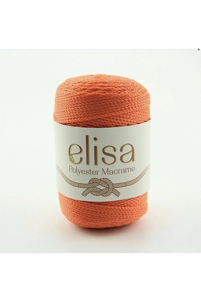 Yumuşakkeçe Σχοινί μακραμέ πολυεστέρα Elisa 3 mm Συσκευασία 6 τεμαχίων
