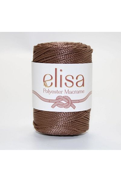 Yumuşakkeçe Σχοινί μακραμέ πολυεστέρα Elisa 3 mm Συσκευασία 6 τεμαχίων