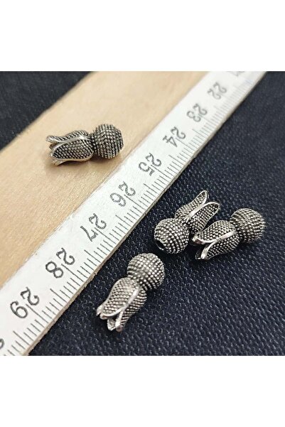 Genel Markalar 25 Adet Epoksi Tesbih Kolye Metal Taş Kapama Huni Aparatı, Bon...