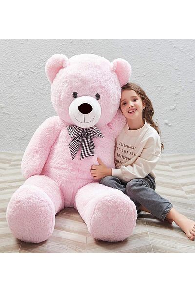 Sole 160 cm Special Romantic Giant Size Plush Bear with Bow Tie for Lovers- 100% Local