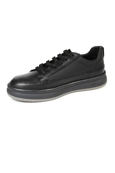 Greyder 16380 Black Leather Men's Casual Leather Sneakers