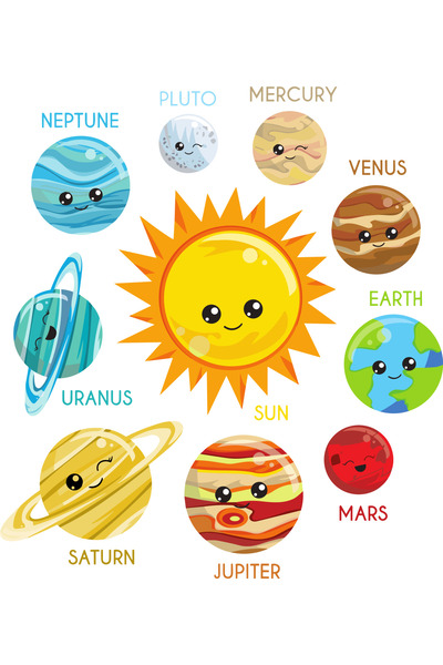 Belinay Bulutay Gezegenler Sticker