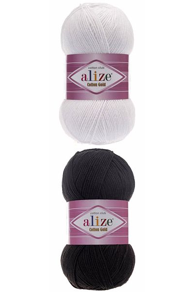 Alize Cotton Gold Alize Knitting Yarn (60 and 55 NO -100 Grams)