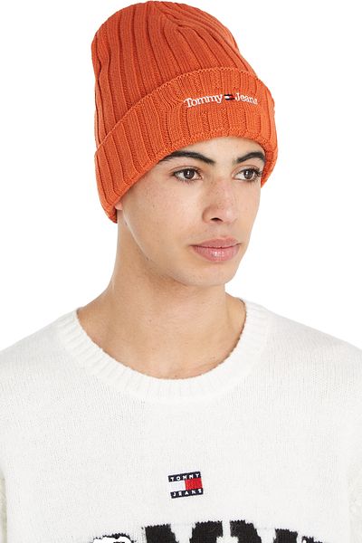 Orange tommy discount hilfiger hat