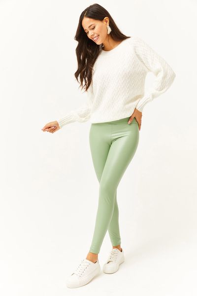 Green Women Leggings Styles, Prices - Trendyol